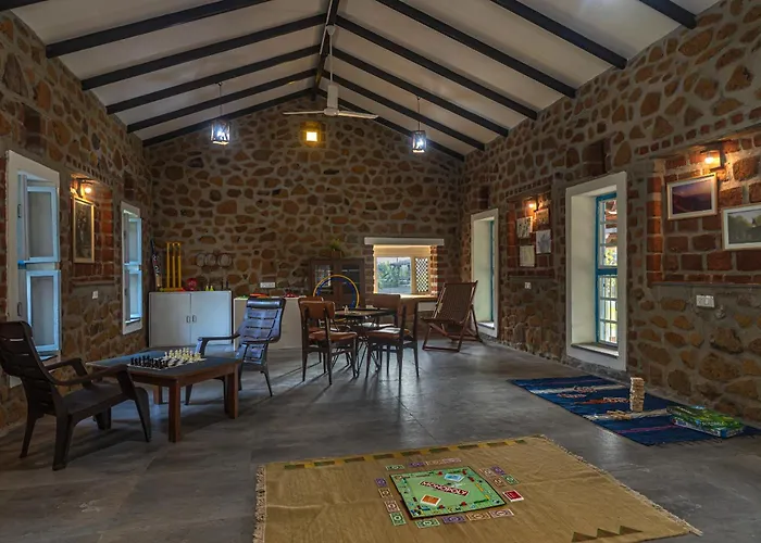 Saffronstays Lake House Marigold, Nashik - Rustic Cottages With Private Plunge Pool